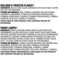 Kellogg's Fun Pack Breakfast Cereal, 8 Ct - Water Butlers