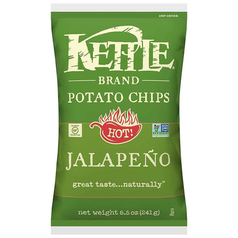 Kettle Brand Jalapeno Potato Chips, 8.5oz