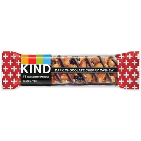 KIND Bars, Dark Chocolate Cherry Cashew, 6 Count