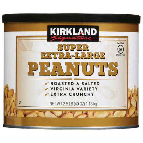 Kirkland Signature Super Extra-Large Peanuts, 2.5 lbs