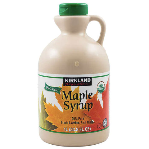 Kirkland Signature Organic Pure Maple Syrup, 33.8 oz