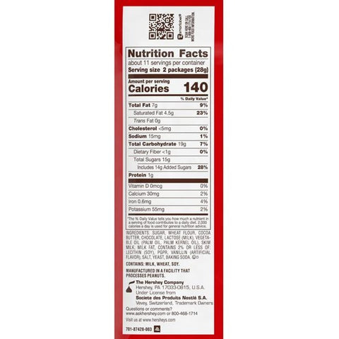 Kit Kat Milk Chocolate Wafer Snack Size Candy Bars, Individually Wrapped, 10.78 oz.