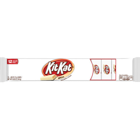 Kit Kat Snack Size White Crisp Chocolate Wafers, 12 Count