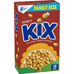 Kix Honey, Whole Grain Breakfast Cereal, Crispy Corn Puffs, 18 oz