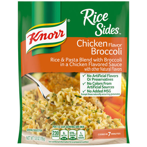 Knorr Rice Side Dish Chicken Broccoli, 5.5 oz