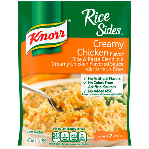 Knorr Rice Side Dish Creamy Chicken, 5.7 oz