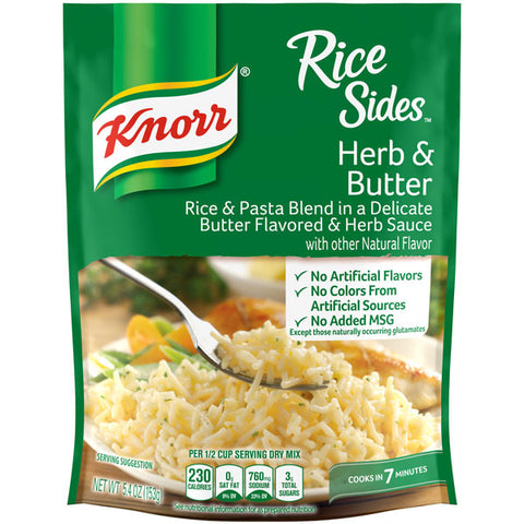 Knorr Rice Side Dish Herb & Butter, 5.4 oz