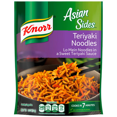 Knorr Asian Pasta Side Dish Teriyaki Noodles, 4.6 oz