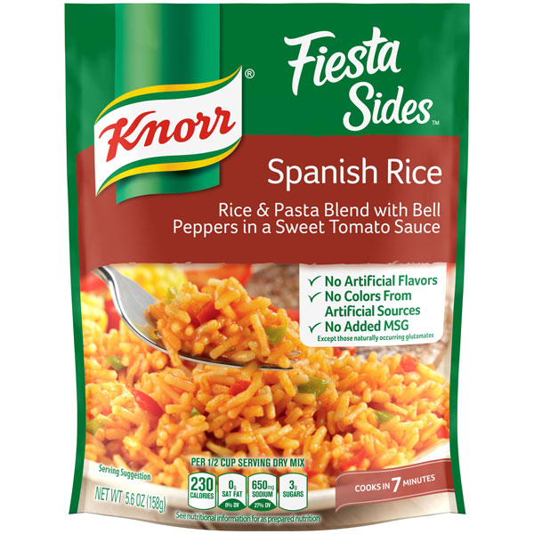 Knorr Fiesta Sides Spanish Rice, 5.6 oz