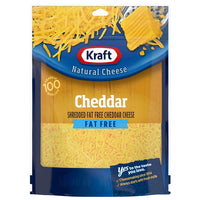 Kraft Fat Free Cheddar Shredded Cheese, 7 oz