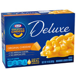 Kraft Deluxe Original Cheddar Mac and Cheese Dinner, 14 oz
