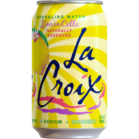 La Croix LimonCello Sparkling Soda Water, 8 Ct