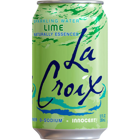 La Croix Lime Sparkling Soda Water, 8 Ct