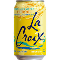La Croix Lemon Sparkling Soda Water, 8 Ct