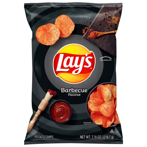 Lay's Potato Chips, Barbecue Flavor, 7.75 oz