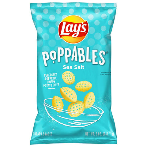 Lay's Poppables Sea Salt Potato Snacks, 5 oz