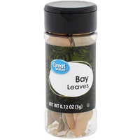 Great Value Bay Leaves, 0.12 oz - Water Butlers