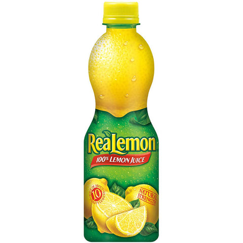 Realemon 100% Lemon Juice, 15 oz