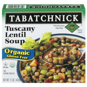 Tabatchnick Organic Tuscany Lentil Soup, 15 oz