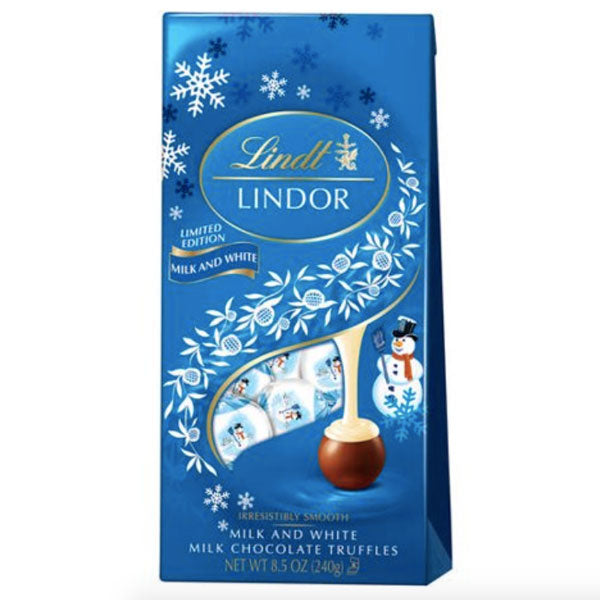 Lindt Lindor White Milk Chocolate Truffles, 8.5 Oz. - Water Butlers