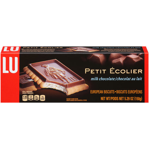 Lu Chocolate Milk Chocolate Biscuit Cookie, 5.29oz