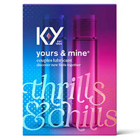 K-Y Lubricant for Him and Her, Yours & Mine Couples Lubricant, 3 Fl Oz.