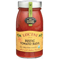 Lucini Italia Rustic Tomato Basil Organic Sauce, 25.5 oz.