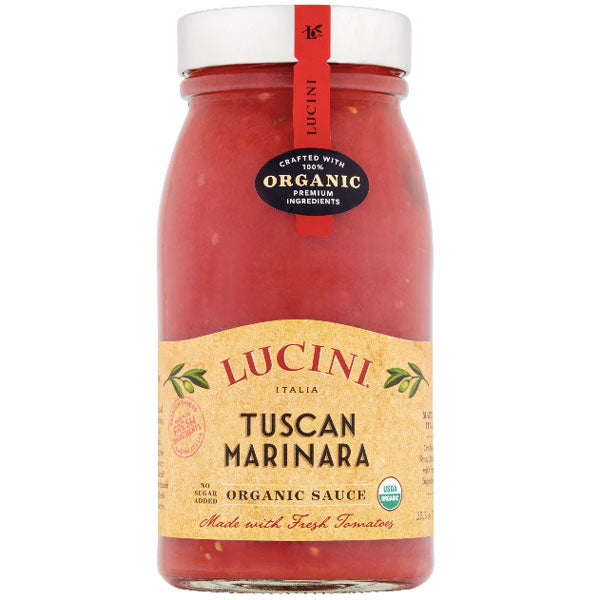 Lucini Italia Tuscan Marinara Organic Sauce, 25.5 oz. - Water Butlers