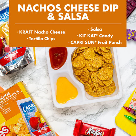 Lunchables Nachos Cheese Dip & Salsa Lunch, 10.7 oz