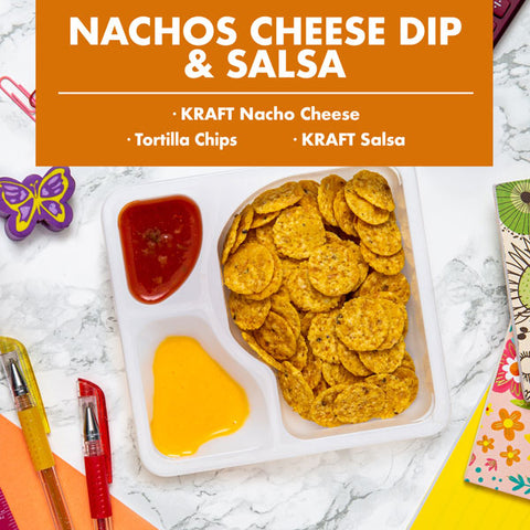 Lunchables Nachos Cheese Dip & Salsa Lunch, 4.4 oz