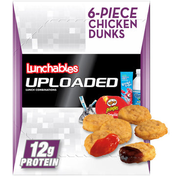 Lunchables Uploaded 6 Piece Chicken Dunks Lunch, 15.6 oz