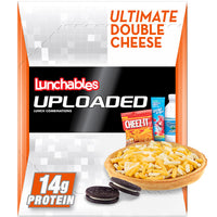 Lunchables Uploaded Ultimate Double Cheese Deep Dish Pizza, 15.3 oz