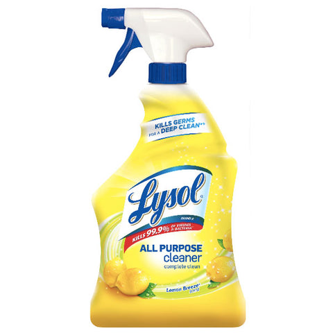 Lysol All Purpose Cleaner Spray, Lemon Breeze, 32 oz