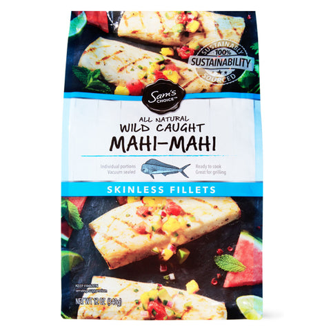 Sam's Choice All Natural Wild Caught Mahi-Mahi Fillets, 12 oz