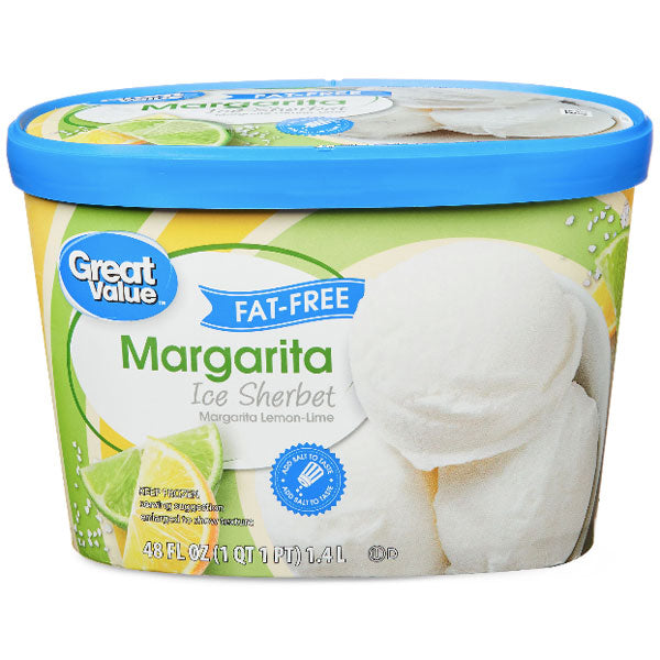 Great Value Margarita Ice Cream Sherbet, 48 fl oz