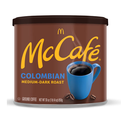 McCafe Colombian Ground Coffee, Medium Roast, 30 oz