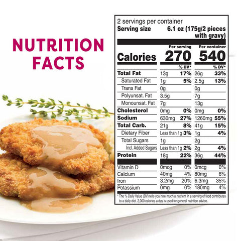 Gardein Plant-Based Vegan Lightly Breaded Turk'y Cutlets, 12.3oz, 4 Count