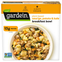 Gardein Plant-Based, Vegan Saus'age, Potato & Kale Breakfast Bowl, 8.5 oz