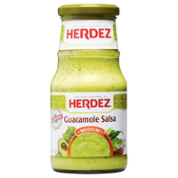 Herdez Salsa, Guacamole Salsa Medium - 15.7oz - Water Butlers