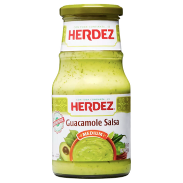 Herdez Salsa, Guacamole Salsa Medium, 15.7oz