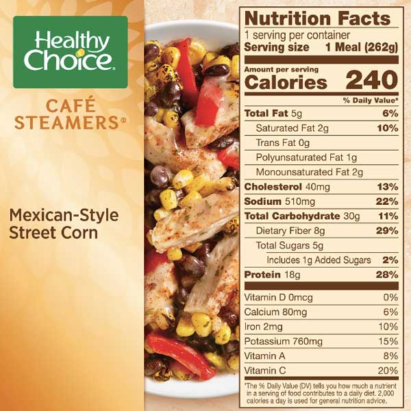 Healthy Choice Mexican Style Street Corn, 9.25 oz - Water Butlers
