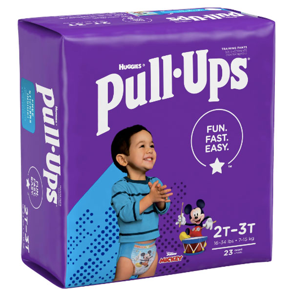 Huggies Mickey Pull-Ups Jumbo Pack, Size 2T-3T (23 Count)