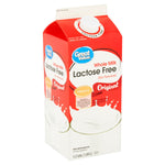 Great Value Lactose Free Original Whole Milk, 1/2 gal