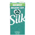 Silk Shelf-Stable Organic Unsweet Soy Milk, 32 fl oz.