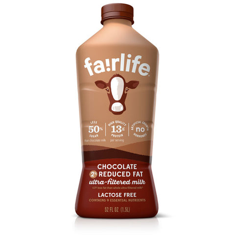 Fairlife Milk Lactose Free 2% Chocolate Milk, 52 fl oz