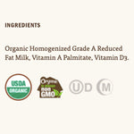 Organic Valley Grassmilk Reduced Fat 2% Milk, Half Gallon