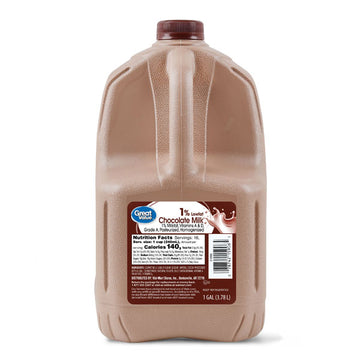 Great Value 1% Low-Fat Chocolate Milk 1 Gallon