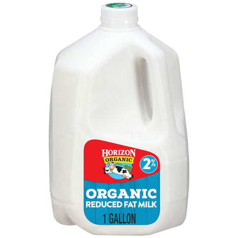 Horizon Organic 2% Reduced Fat High Vitamin D Milk, 1 Gallon