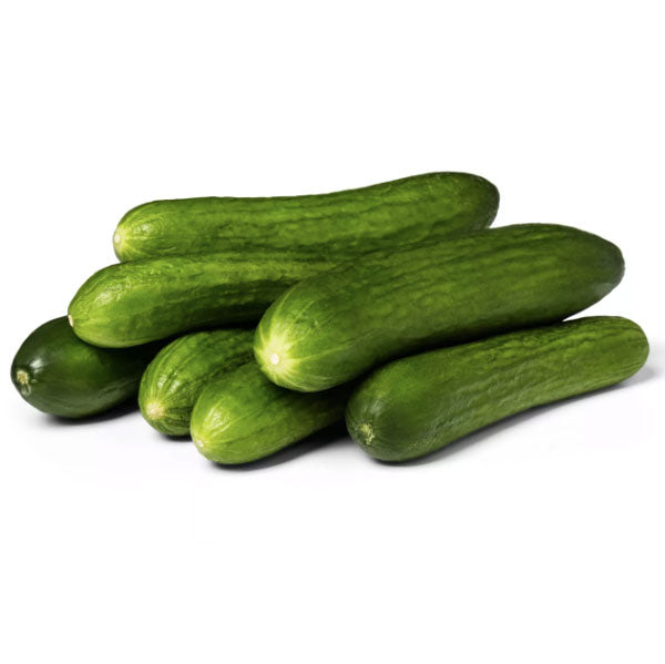 Fresh Mini Cucumbers Isolated On White Stock Photo 2020308830