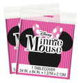 Disney Minnie Mouse Plastic Party Table Cover, 54 in x 84 in. 1 Count